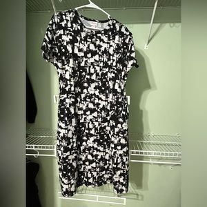 Black Abstract Dress